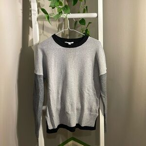 Black and Grey Sweater from Time and Tru